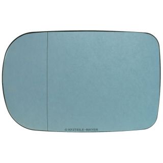 Spiegelglas links + rechts, blau, asphärisch, beheizbar, 24,95 €