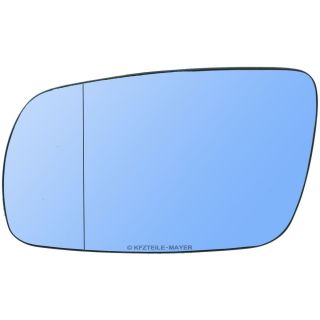 Spiegelglas links, blau, asphärisch, beheizbar, 12,00 €