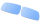 Set Spiegelglas VAG / Audi A4 B5; VW Golf 4 usw. blau, beheizbar, Links und Rechts Groß