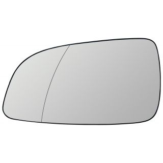 Spiegelglas rechts, chrom, konvex, beheizbar, 8,90 €