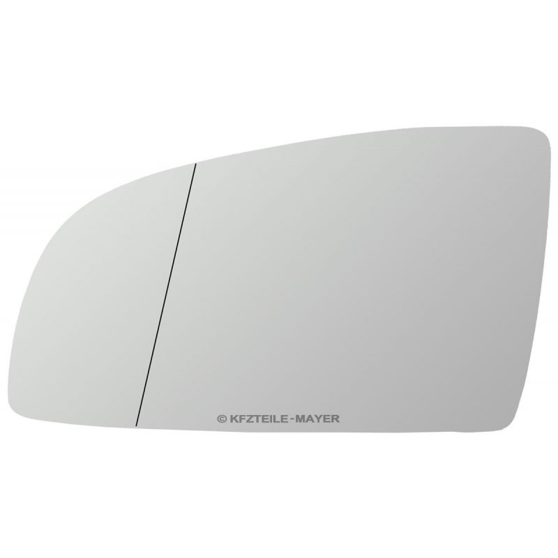 Spiegelglas / Ersatzspiegel für AUDI A3 2000-2003 beheizbar links asphäris  kaufen bei