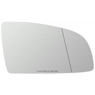 Spiegelglas Asphärisch Beheizbar Rechts für AUDI A3 8P A4 8K A5 8F