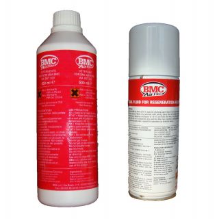BMC Reinigungsset für Luftfilter, für Sportwagen/Auto/Motorrad, Reiniger  500 ml + Öl 250 ml WA250-500 : : Auto & Motorrad